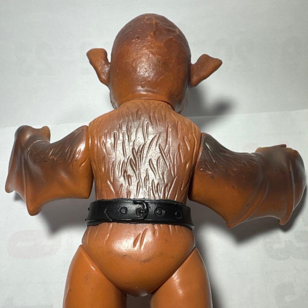 当時物　仮面ライダー旧バンダイコウモリ男ソフビ