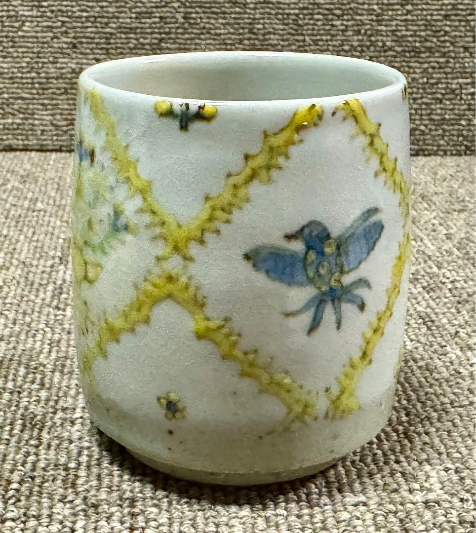 更紗柄 山崎裕理 湯呑み