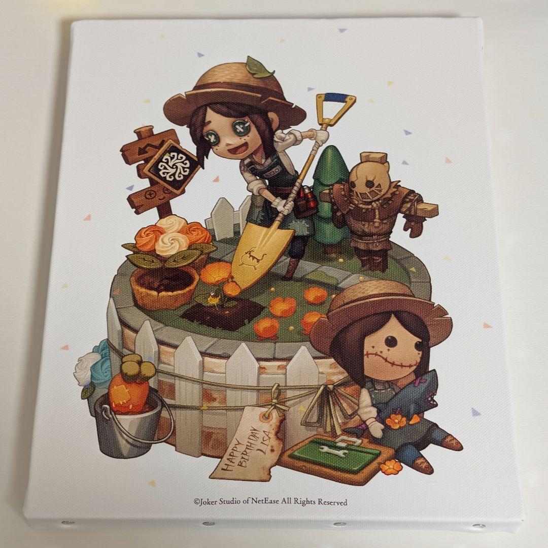 第五人格 庭師 キャンバスボード 誕生日 本日は庭師の誕生日。 笑顔は向日葵の様に明るく綻び、 貴方と過ごした