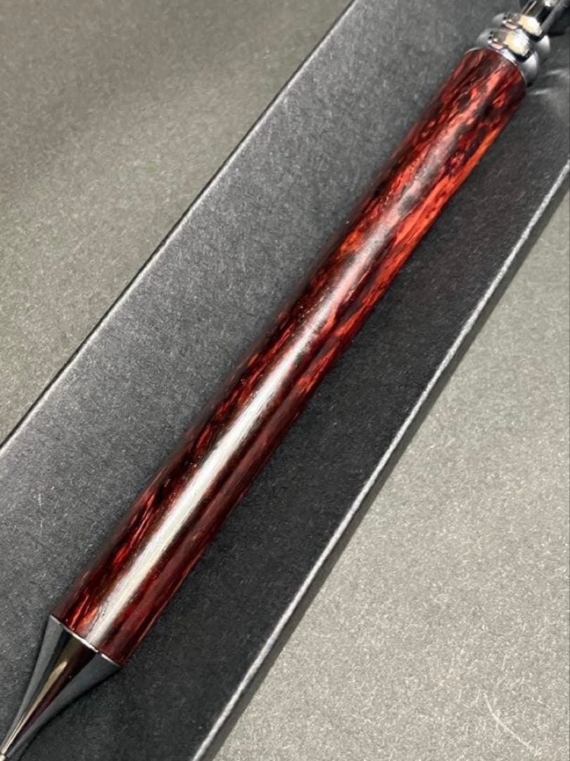 Flamberg 黄花梨 変わり杢 細軸シャープペン 0.5mm