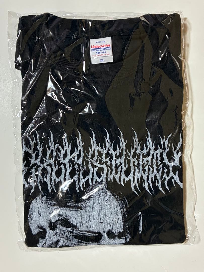 京個展『失格肆』 誰も着ないTシャツ XL