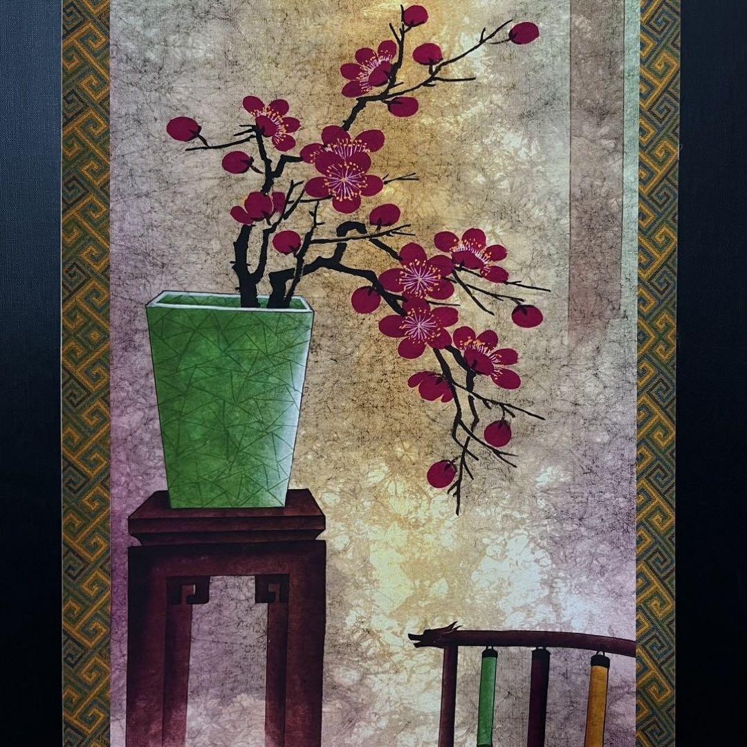 【本日特価】郎世宁 琴棋書画 四条屏 掛け軸｜中国名画・客間装飾・新中式