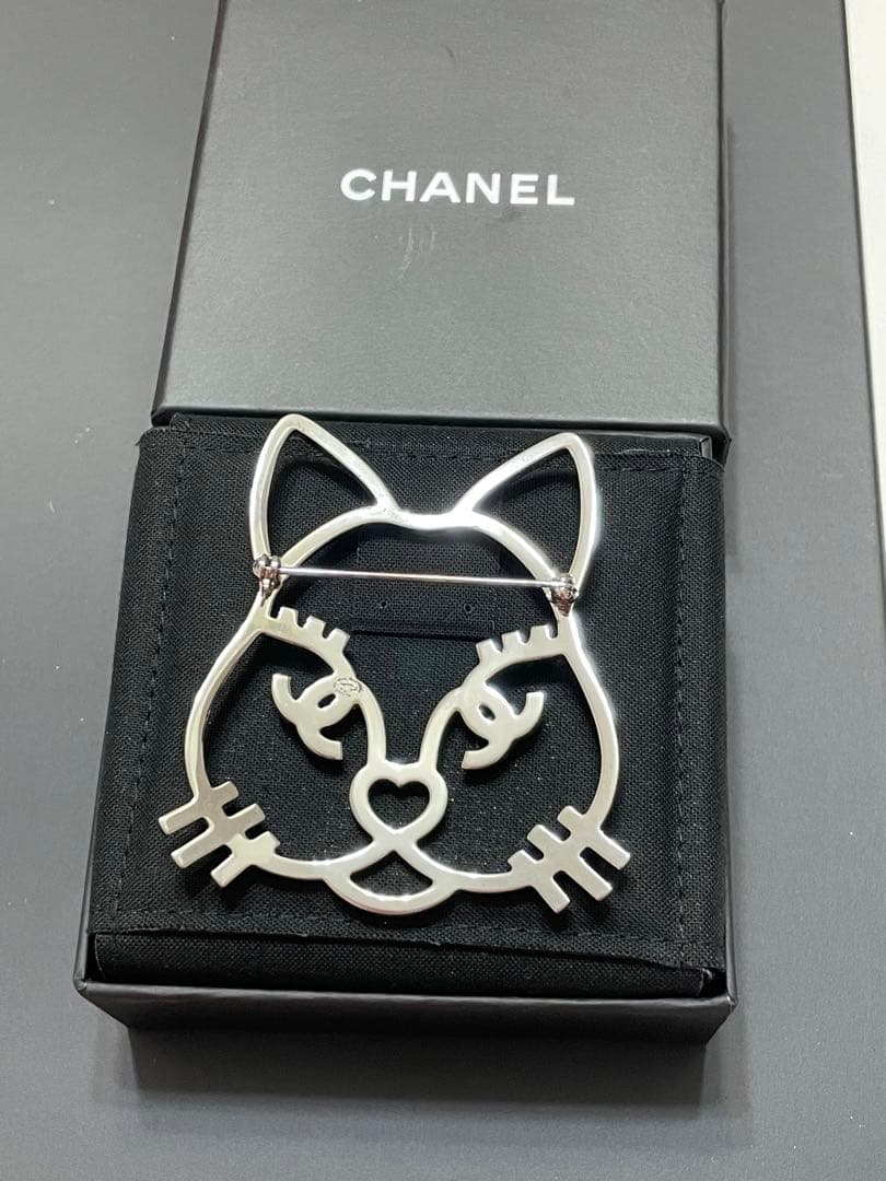 激レア 限定 CHANEL シャネル シュペット ブローチ ココマーク 新品 猫