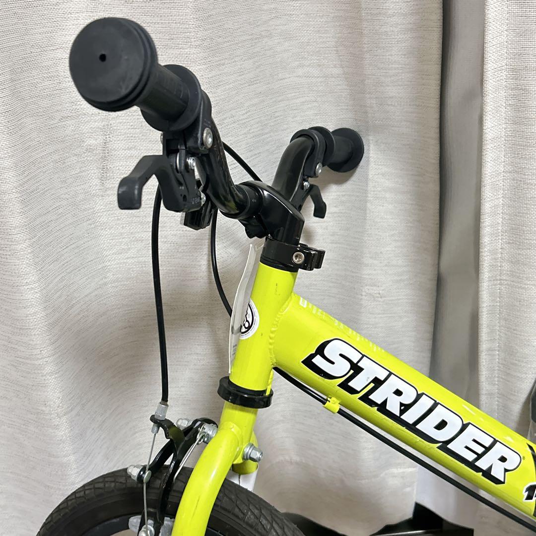 極美品/希少カラー】STRIDER 14X ライムイエロー/説明書・部品付 極美