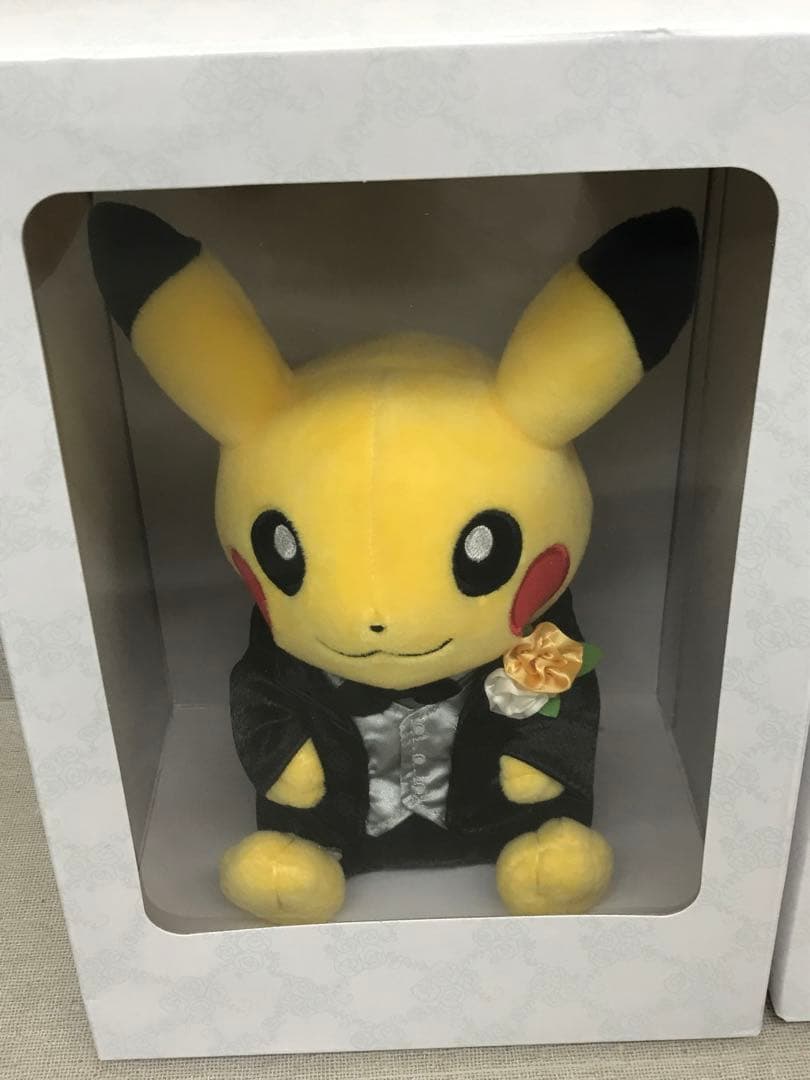 未開封品　ピカチュウ　ウエディング　ぬいぐるみ　2体　ポケモンセンター