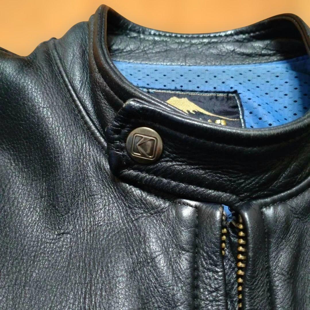 お値下げ/クシタニ ´80絶版 黒レザージャケットS WM相当