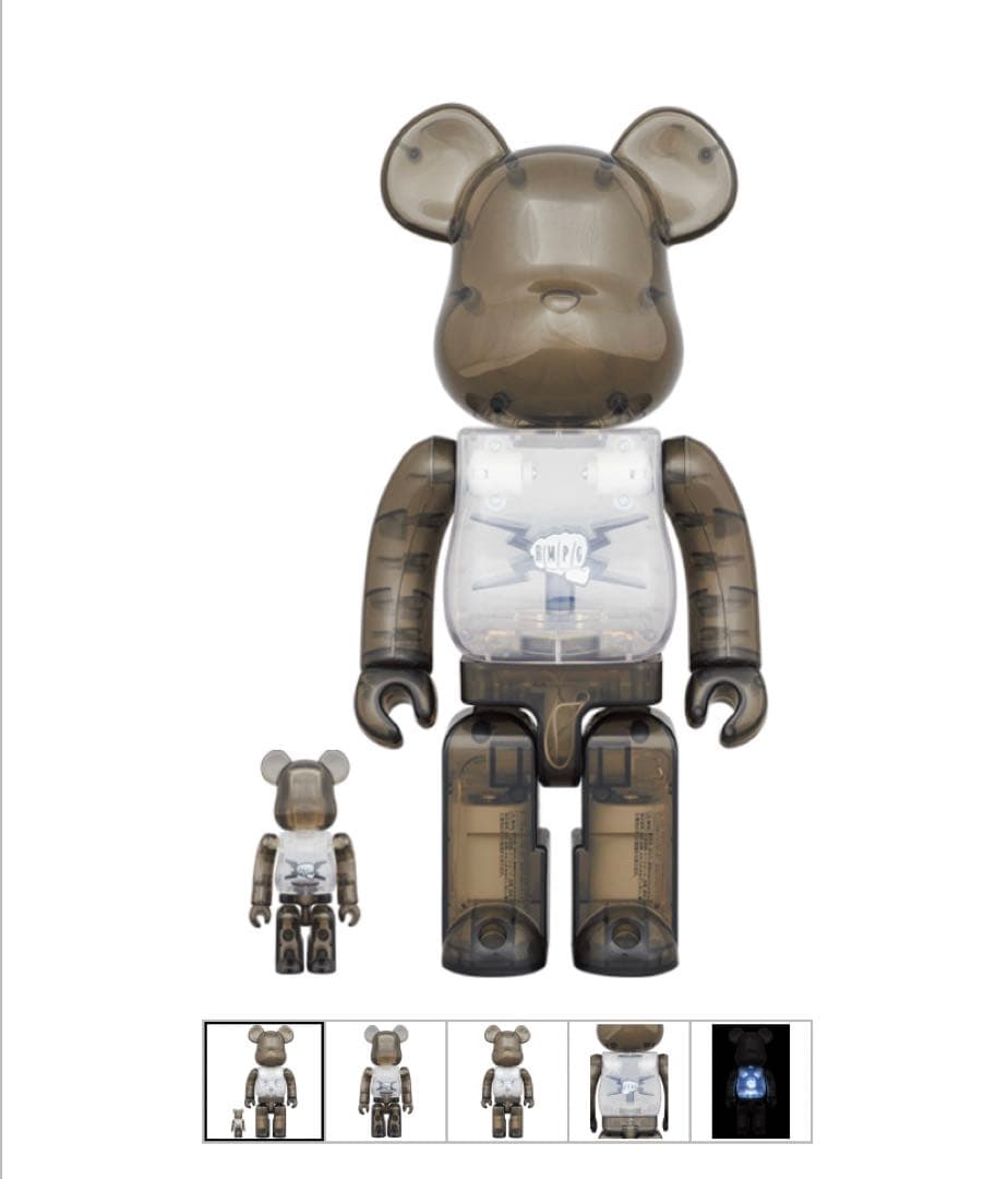 THE RAMPAGE ベアブリック be@rbrick ランペイジ　定価以下 THE RAMPAGE ランペ ベアブリック BE@RBRICK × THE RAMPAGE 100% & 400