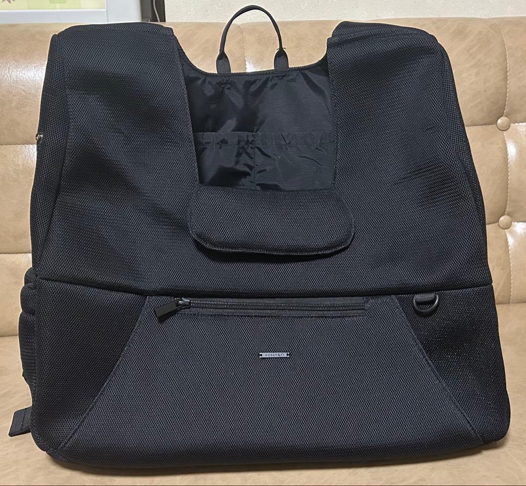 販売 中ペット用品 - moncheri モンシェリ メッシュフロントリュック 黒