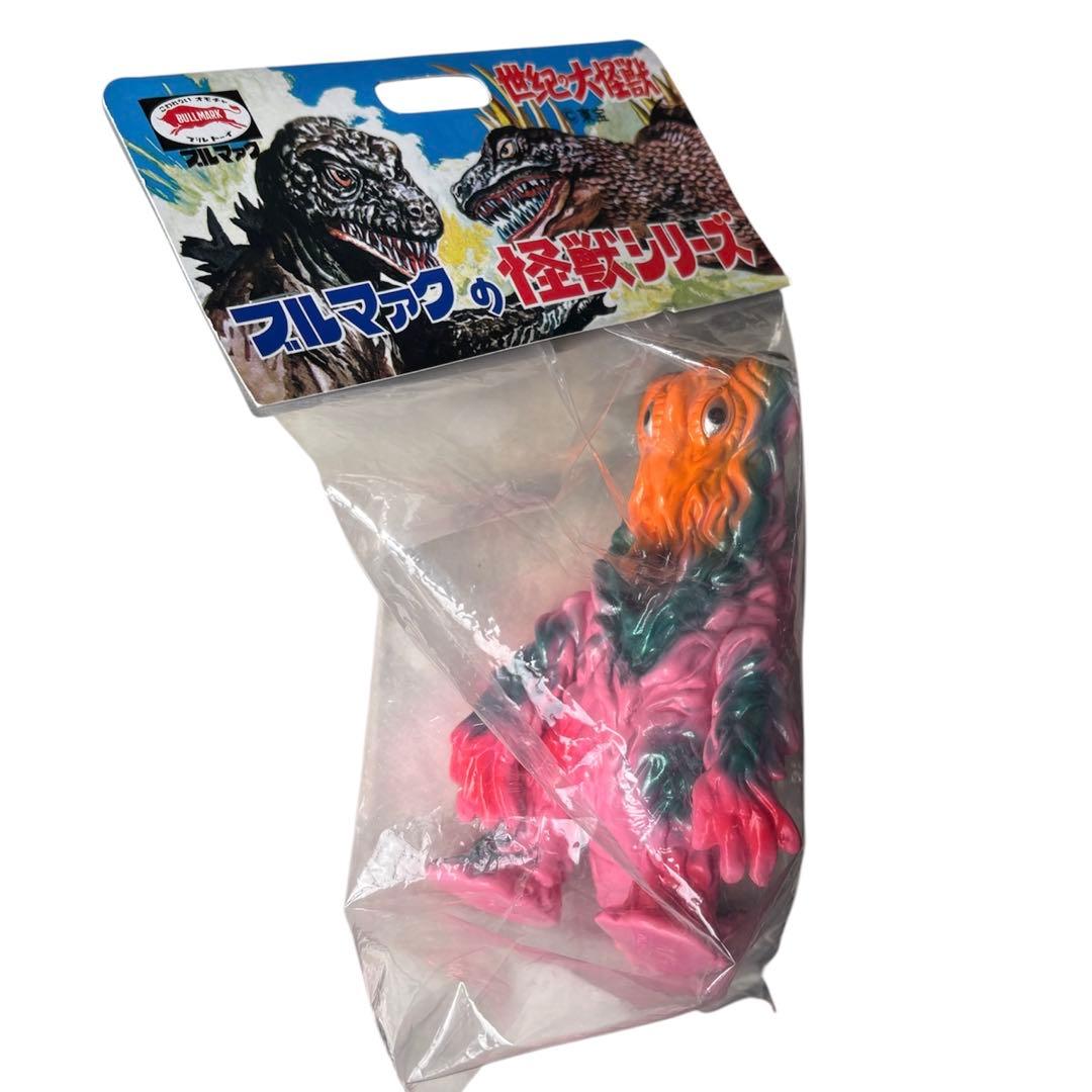 ヘドラ　リトル　ソフビ　ブルマァクの怪獣シリーズ　レトロピンク【未開封】