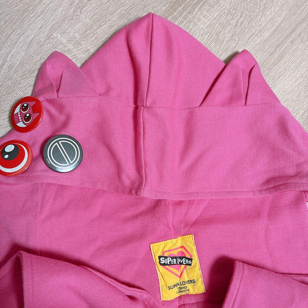 【レア品】早坂美玲 SUPER LOVERS フード付マフラー 缶バッジ