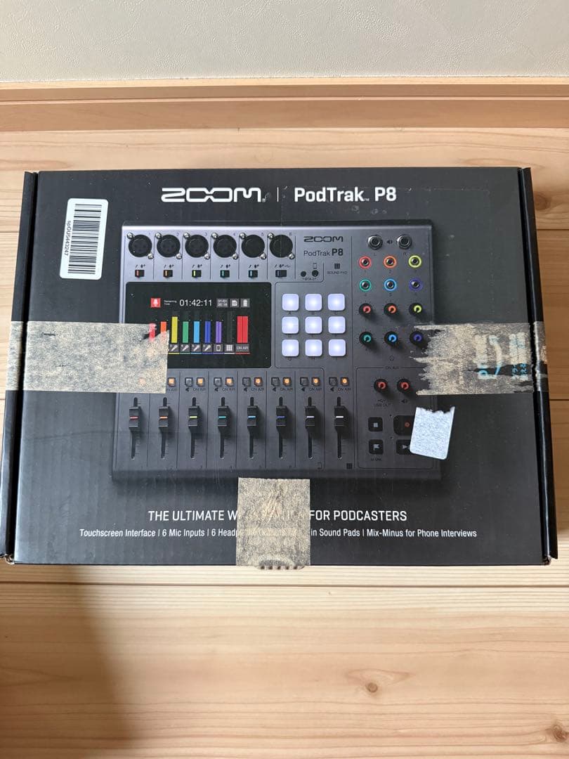B*r様 ZOOM PodTrak P8 マルチトラックレコーダー