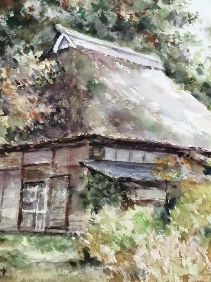 岩脇哲也 水彩画　題名不明