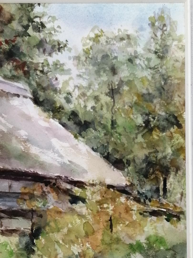 岩脇哲也 水彩画　題名不明