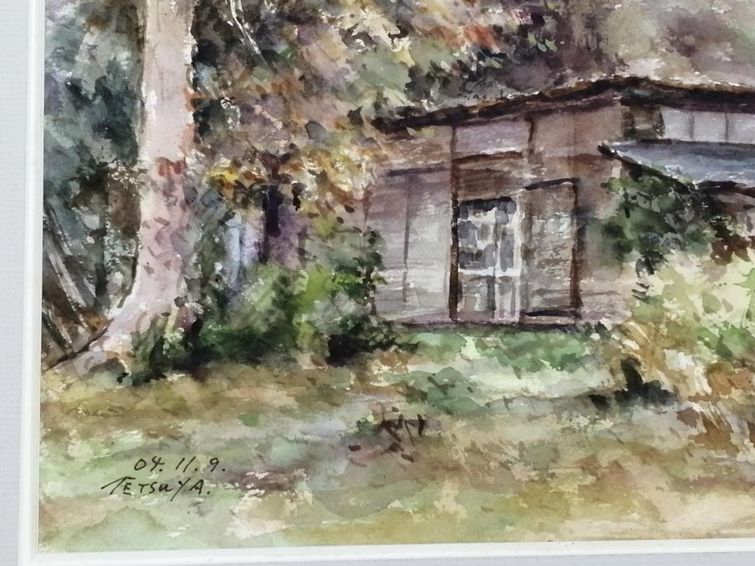 岩脇哲也 水彩画　題名不明