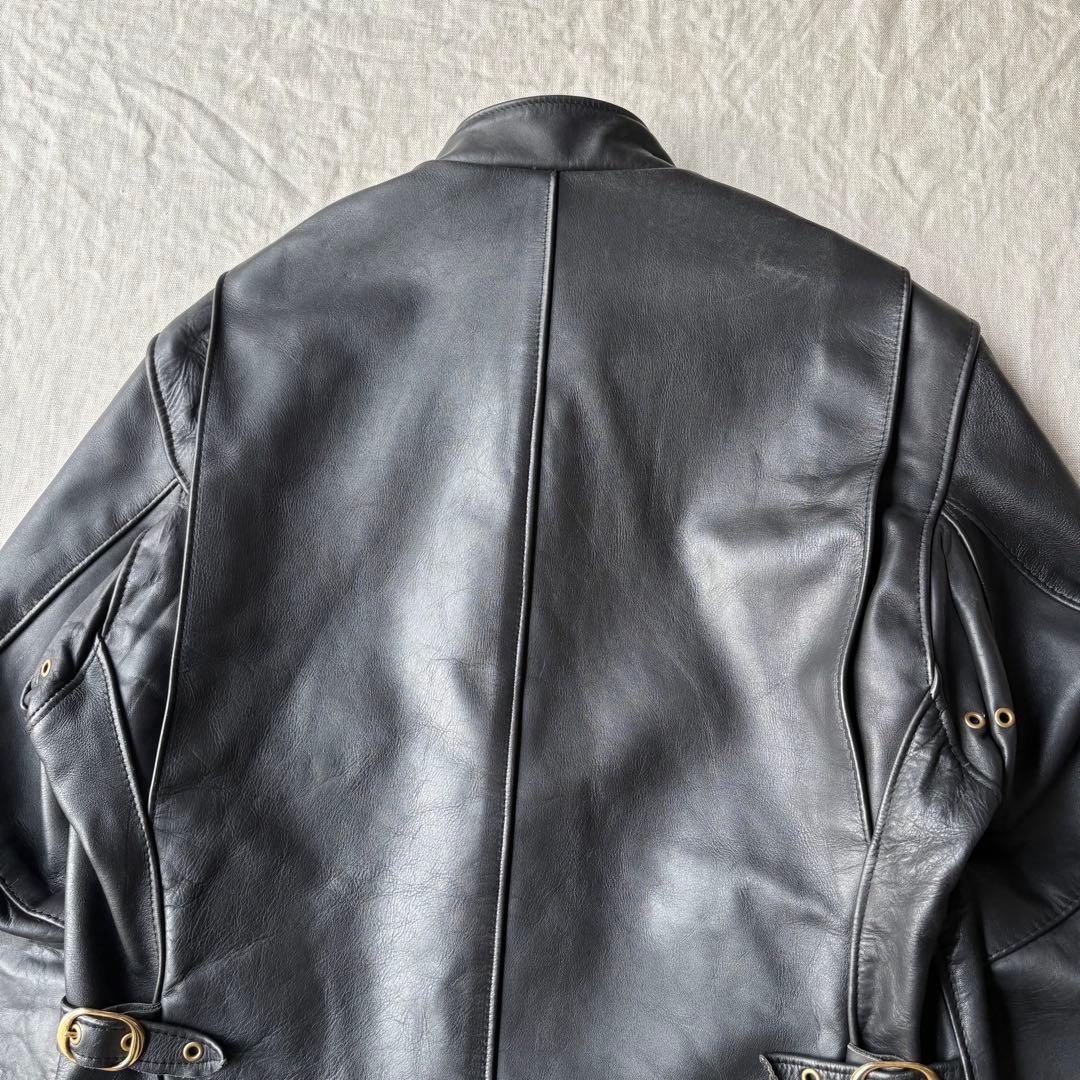 Schott シングルライダース ゴールド金具 TALONジップ 40 ショット