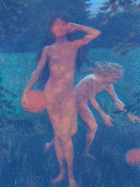 FIDUS、「Ballspielerinnen」、海外版超希少レゾネ、新品額付