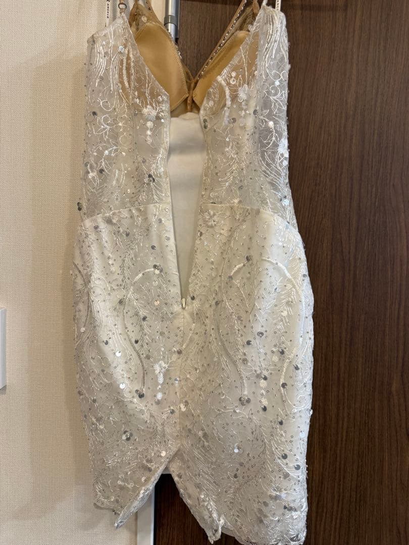 エンジェルアール ホワイトタイトドレス XS