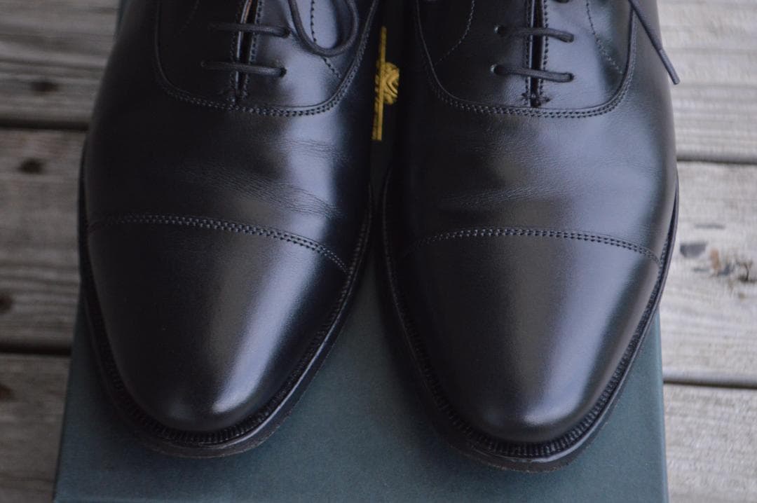 着用数回　CROCKETT＆JONES　CONNAUGHT　6E　ブラック