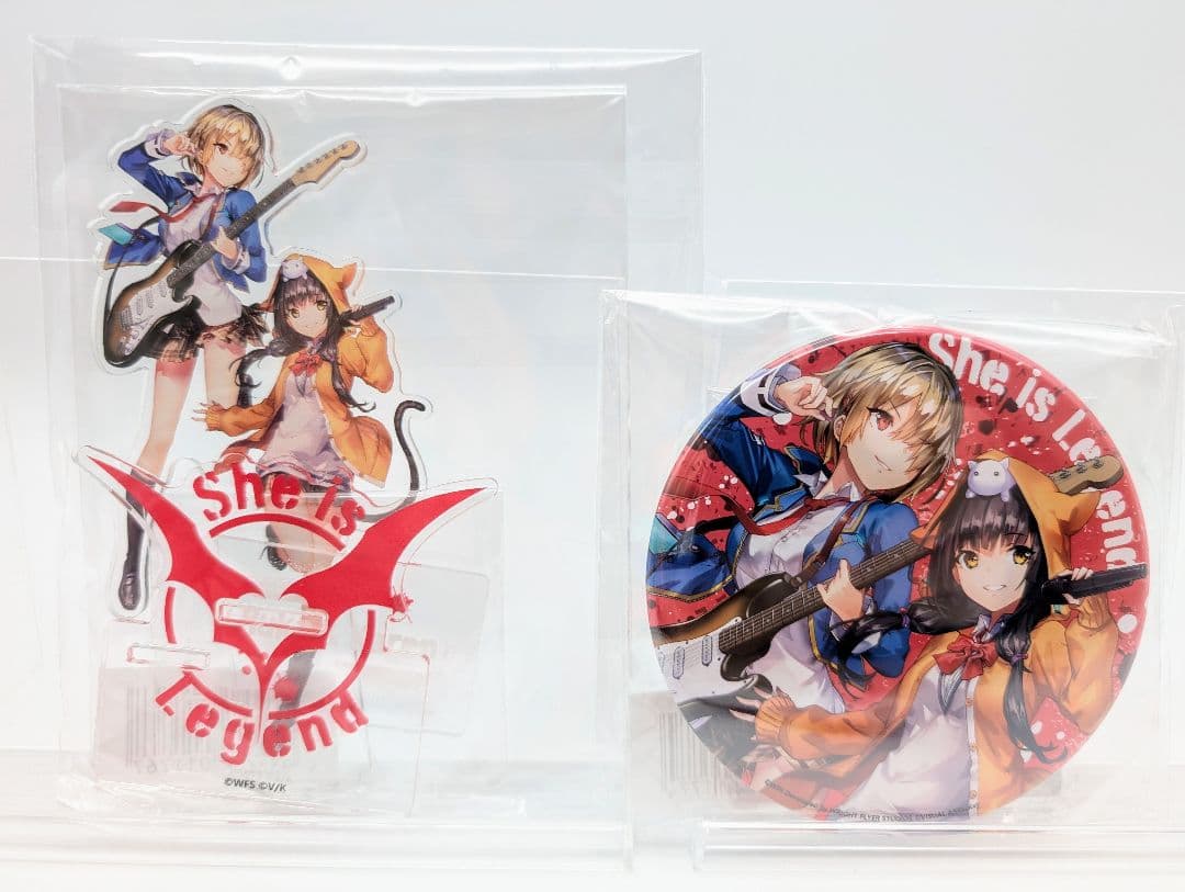 HEAVEN BURNS RED マフラータオル アクスタ 缶バッジ他セット