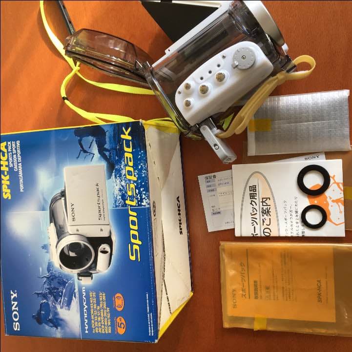 ソニー ビデオカメラ 水中撮影用防水ケース SPC-HCA