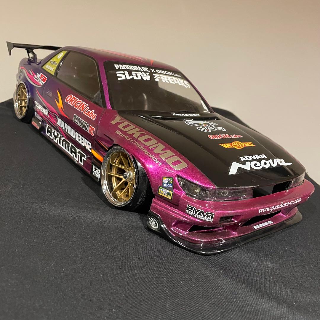 パンドラRC シルビア s13 ラジコン ボディ1/10 YD-2 完成品