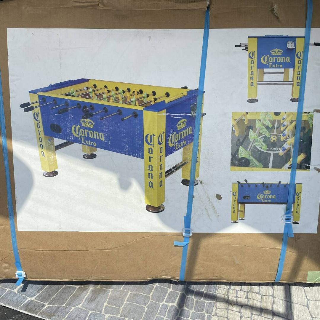 未使用　コロナビール テーブル　 サッカー ゲーム　発送可能 XZ3259ADU 未使用 コロナビール テーブル サッカー ゲーム 発送可能 XZ3259ADU