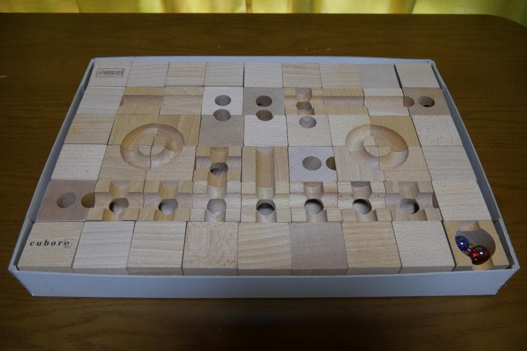 極美品★ キュボロ スタンダード 54ピース ★ Xmasプレゼントに！