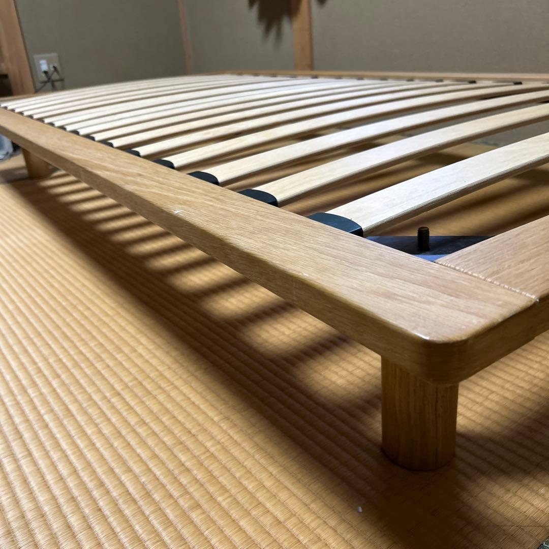 【美品】【無印良品】【旧タイプ】木製 シングル ベッドフレーム