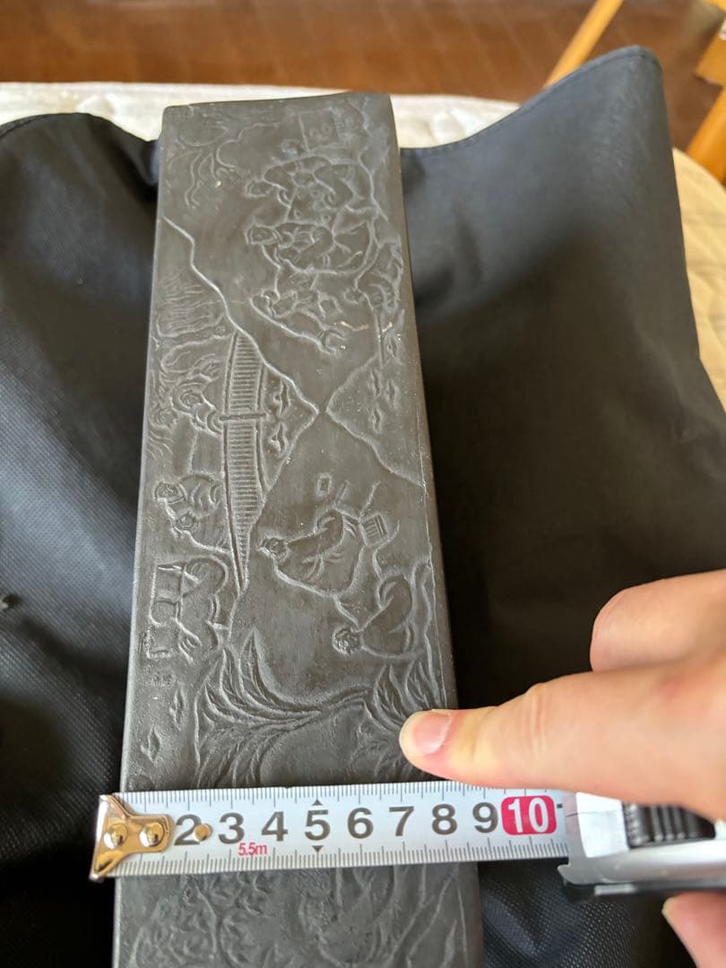 中国古美術品 特大 端渓硯 蘭亭文硯 7kg 清の時代 何其仁作 - メルカリ