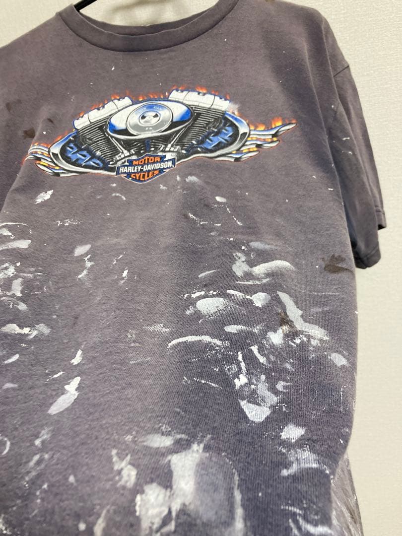 雰囲気◎2001 Harley-Davidson エンジン フレイム Tシャツ - メルカリ