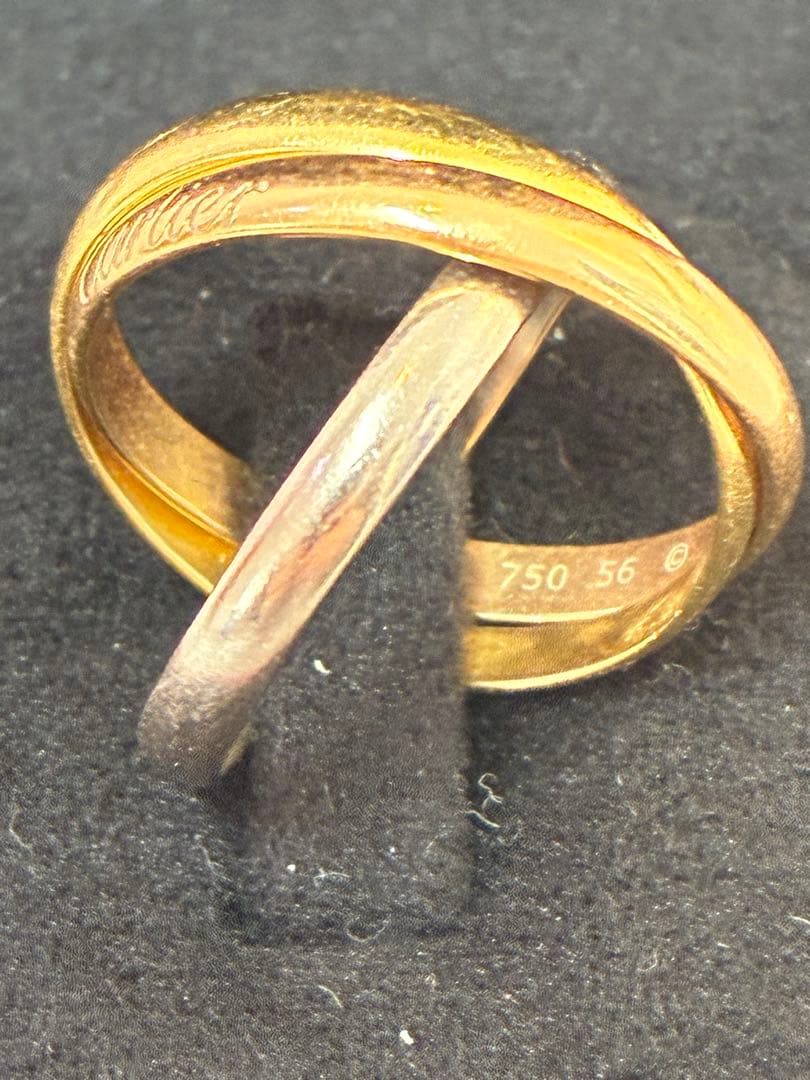 カルティエ　トリニティリング5.8g サイズ56