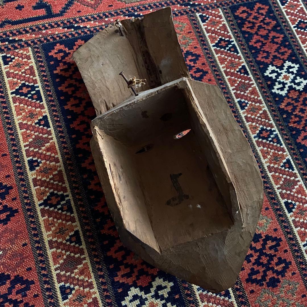 タプアヌマスク タプアヌ ミクロネシア 木製彫刻 民藝 古美術 プリミティブ