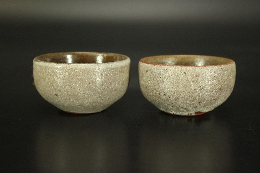 舟形 酒器 ぐい呑み 時代物 保津川下 京都(A197)