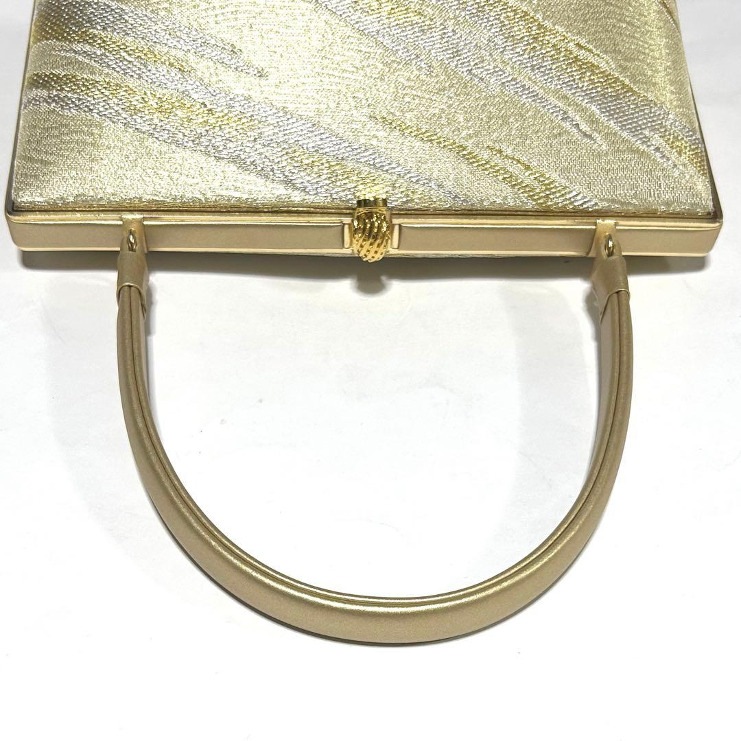 【新品級美品】伊と忠　和装バッグ草履セット　三層　フォーマル　成人式　M〜L