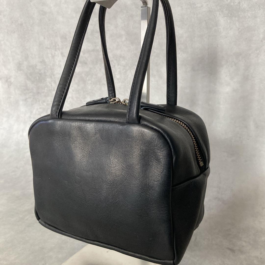 【希少✨️】a（アー）ボストンバッグ ブラック S レザーバッグ 本牛革