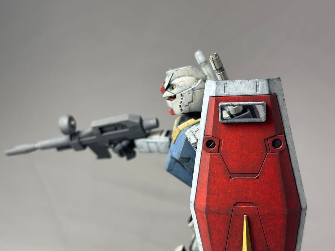 MG 1/100 RX-78-2 ガンダムVer.3.0 全塗装 完成品