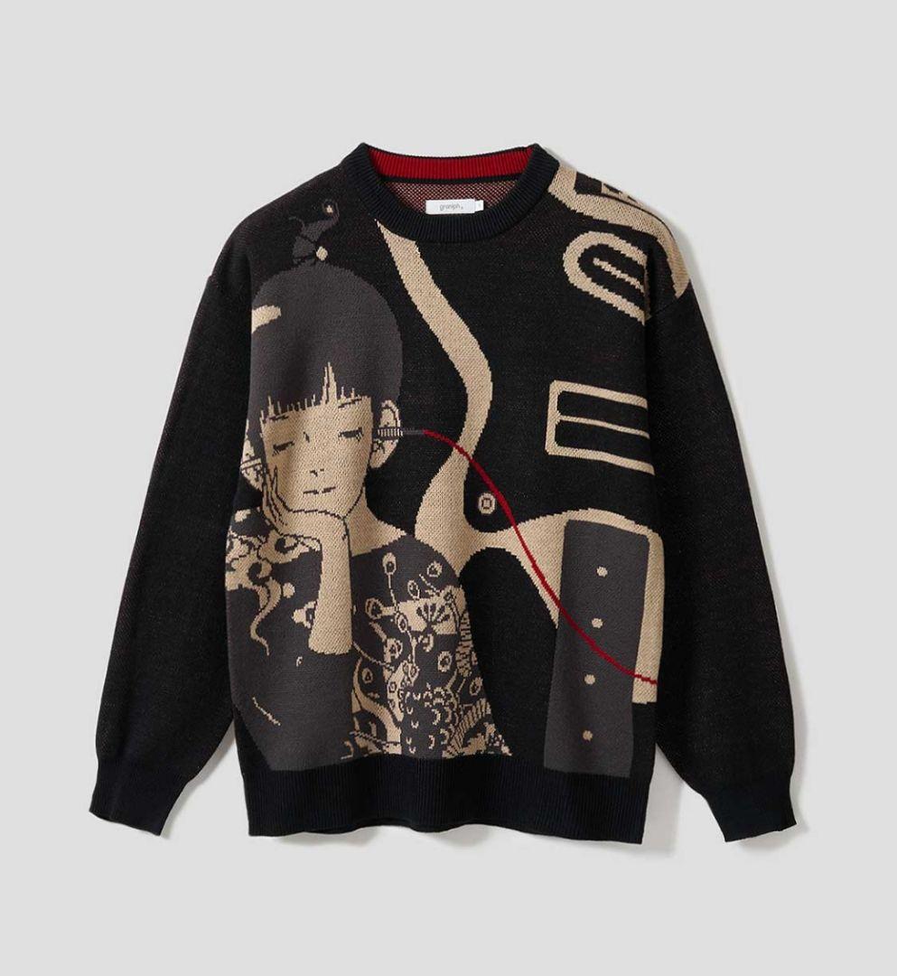 限定価格 中村佑介 ニット XLサイズ Re:繋がる ウォッシャブルジャ