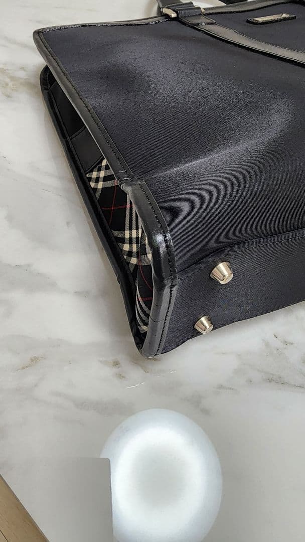 バーバリーブラックレーベル　ビジネスハンドバッグ