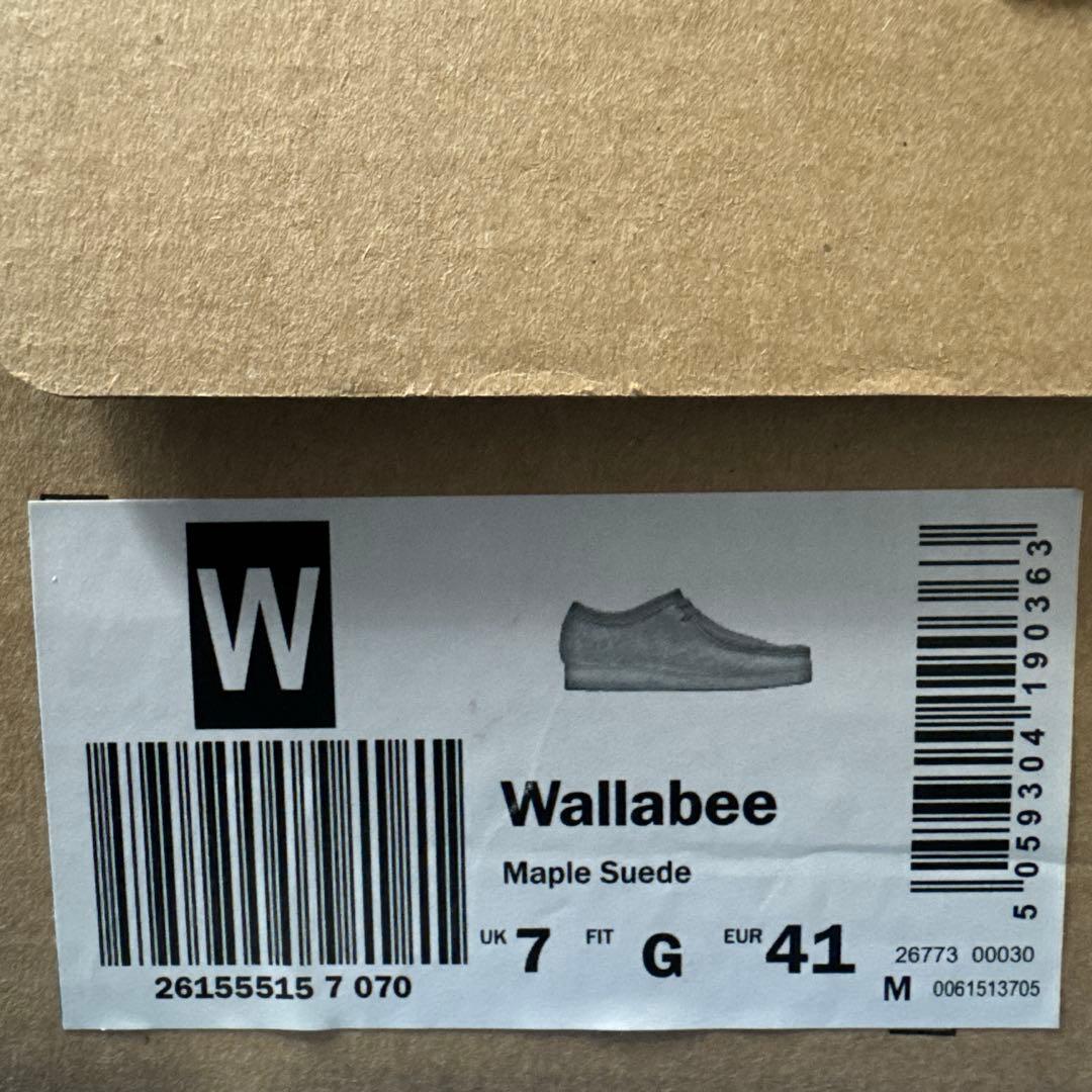 【新品】【GW限定価格】Clarks Wallabee ワラビー 25cm