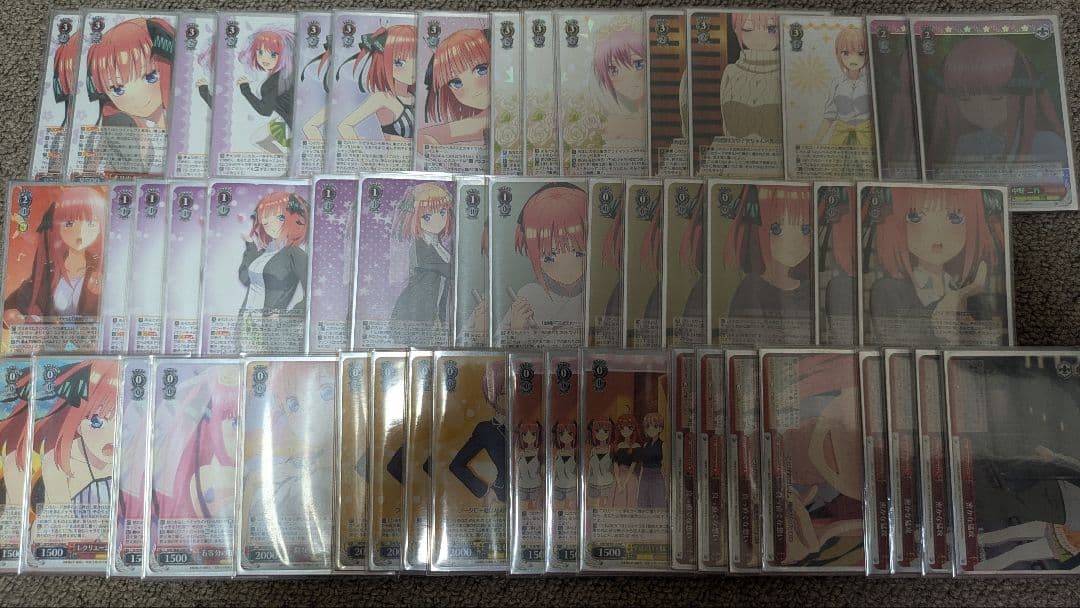 ヴァイス 五等分の花嫁 デッキ カスタムパーツセット