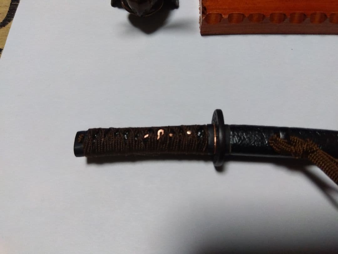 ＨＥＭＰペーパナイフミニ日本刀【拵造りと刀掛け】