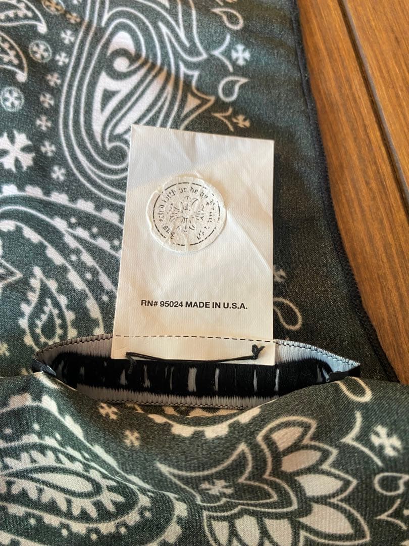 クロムハーツ Chrome Hearts ペイズリー柄 バンダナ