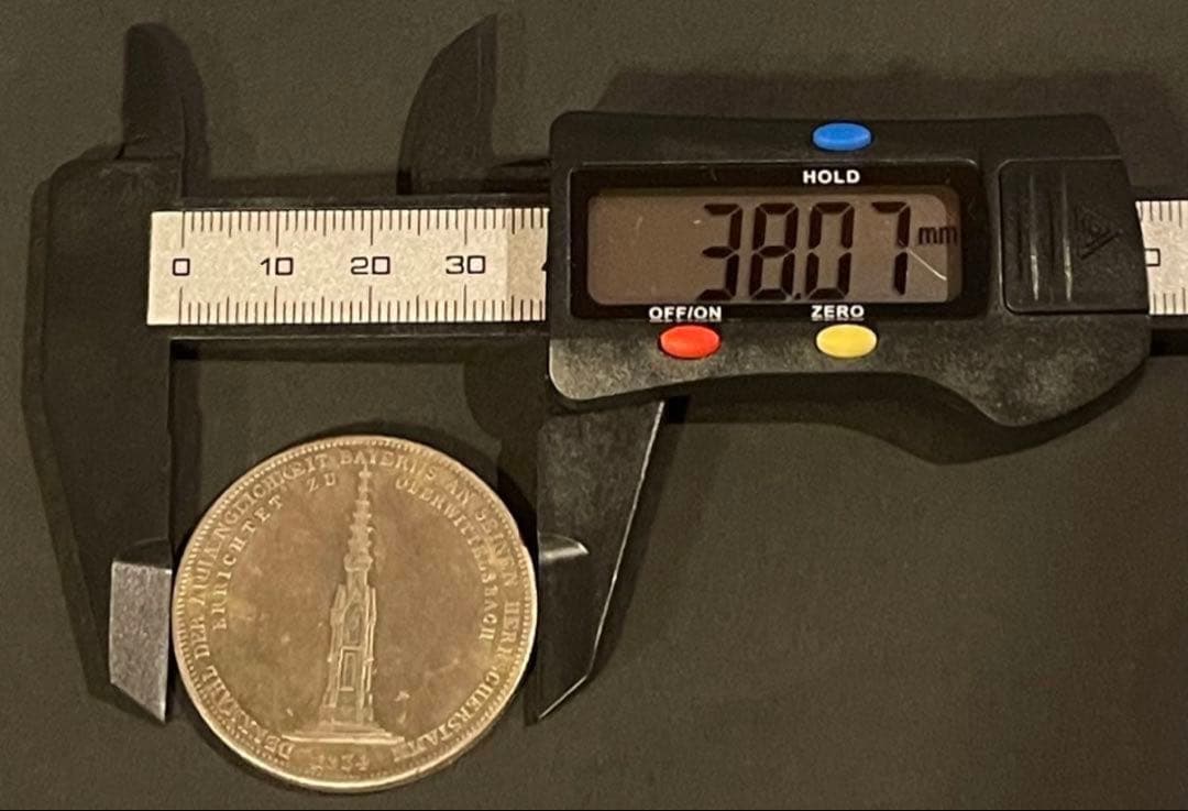 王室×博物館級】1834 バイエルン王国 記念 ルートヴィヒ1世 38mm