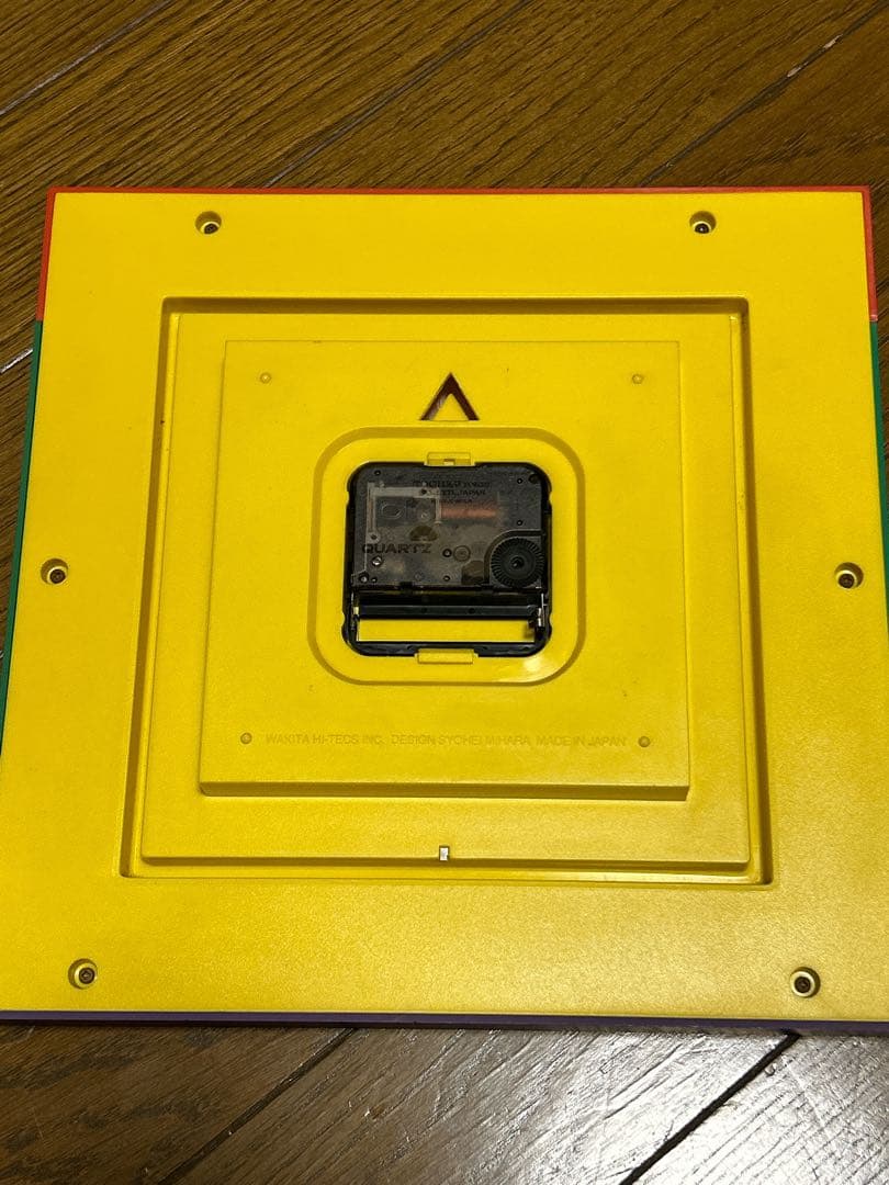 三原昌平 デザイン 掛時計 スーパープレゼント ポストモダン ワキタハイテクス