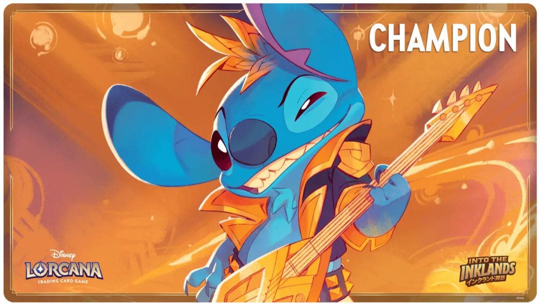 スティッチ　ロックスター　プレイマット　ロルカナ　優勝賞品 スティッチ ロックスター プレイマット ロルカナ 優勝賞品 ロルカナ