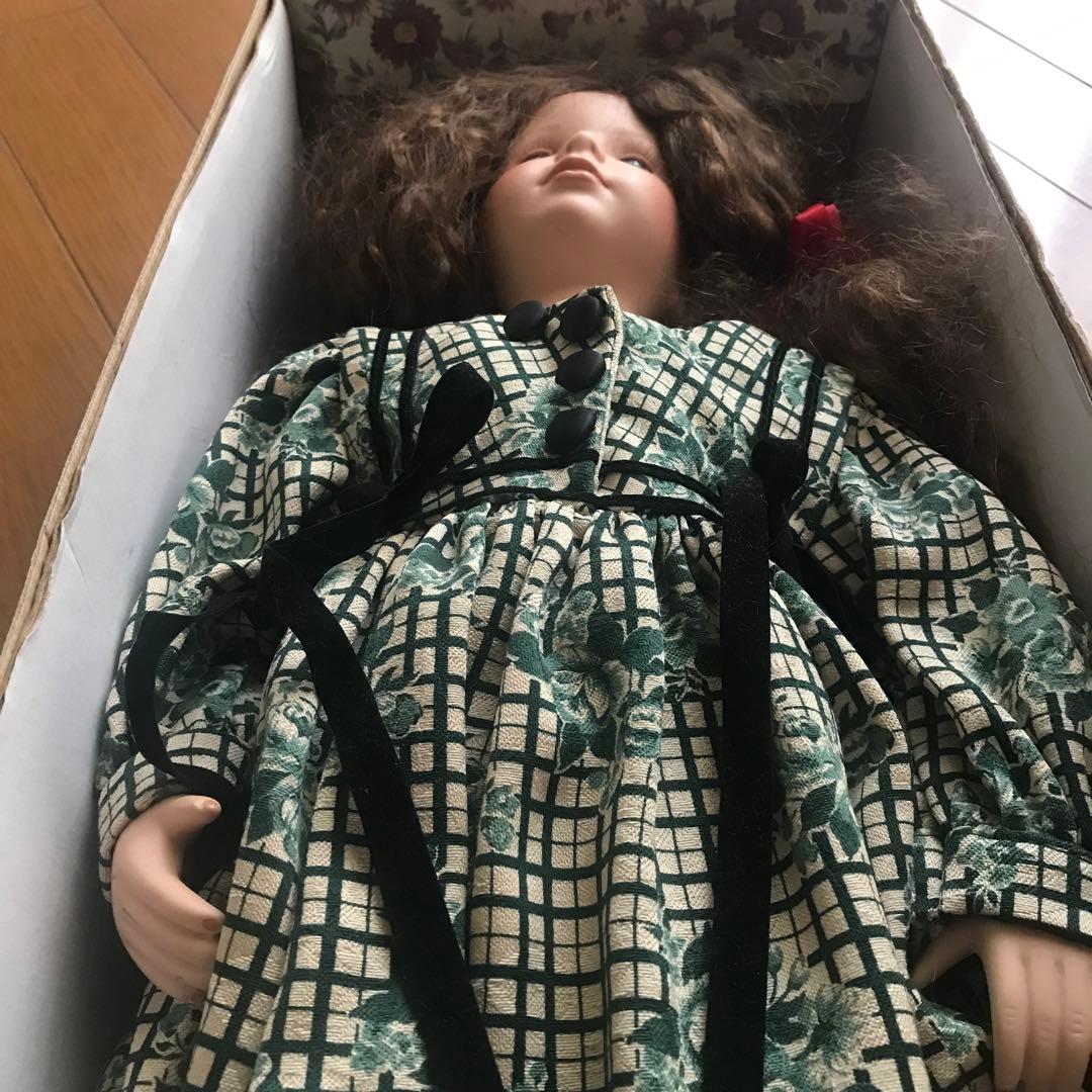 ポーセリアンドール 約50cm 陶器人形