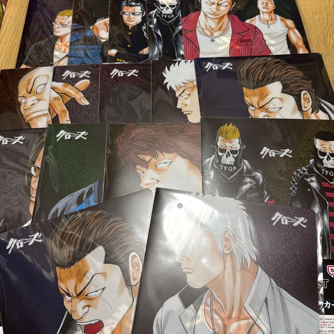 一番くじ クローズ&WORST さすらいの鴉たち H賞 16枚 - メルカリ