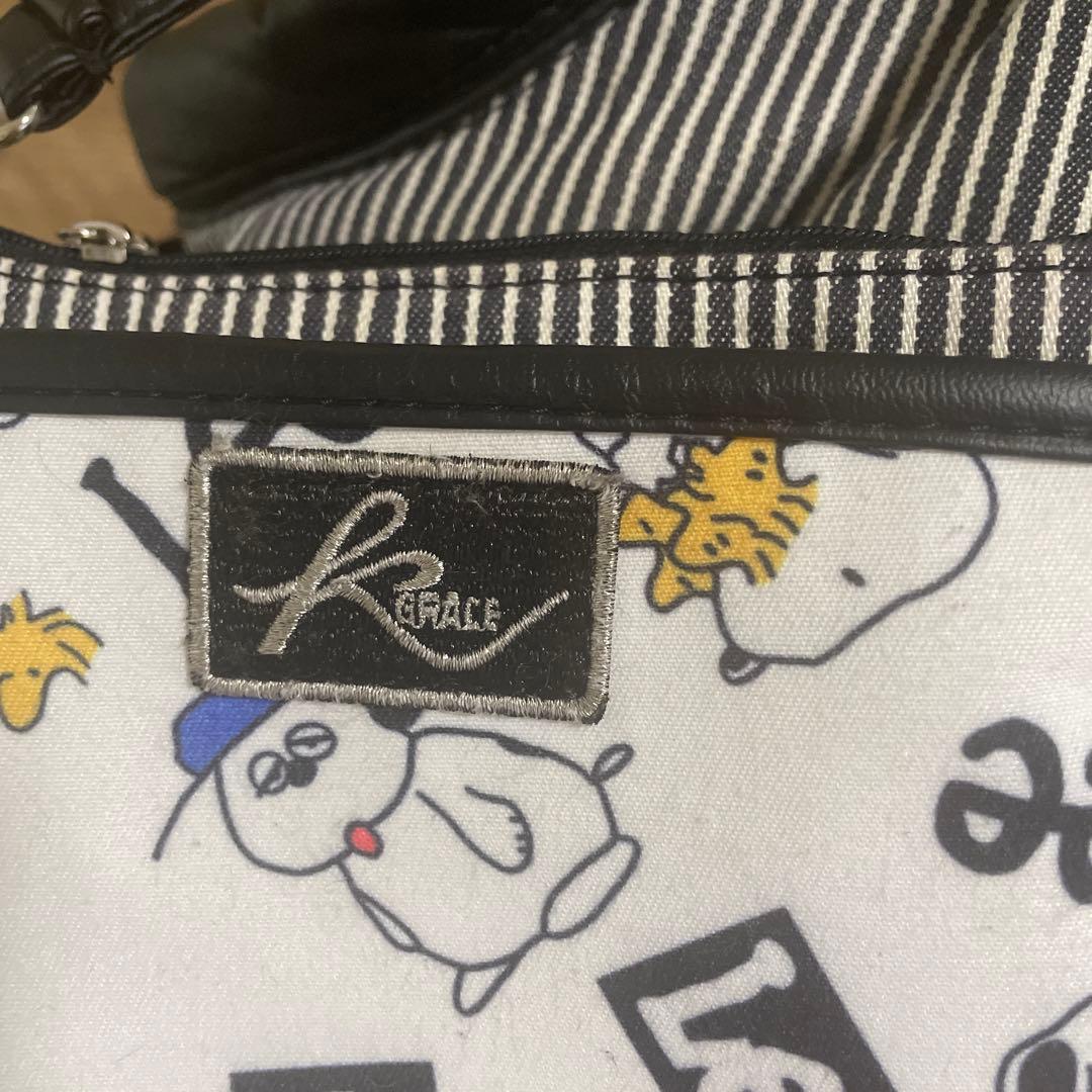 Lee スヌさん柄キャリーバッグマナーポーチ付き ポーチ大きめかわいい