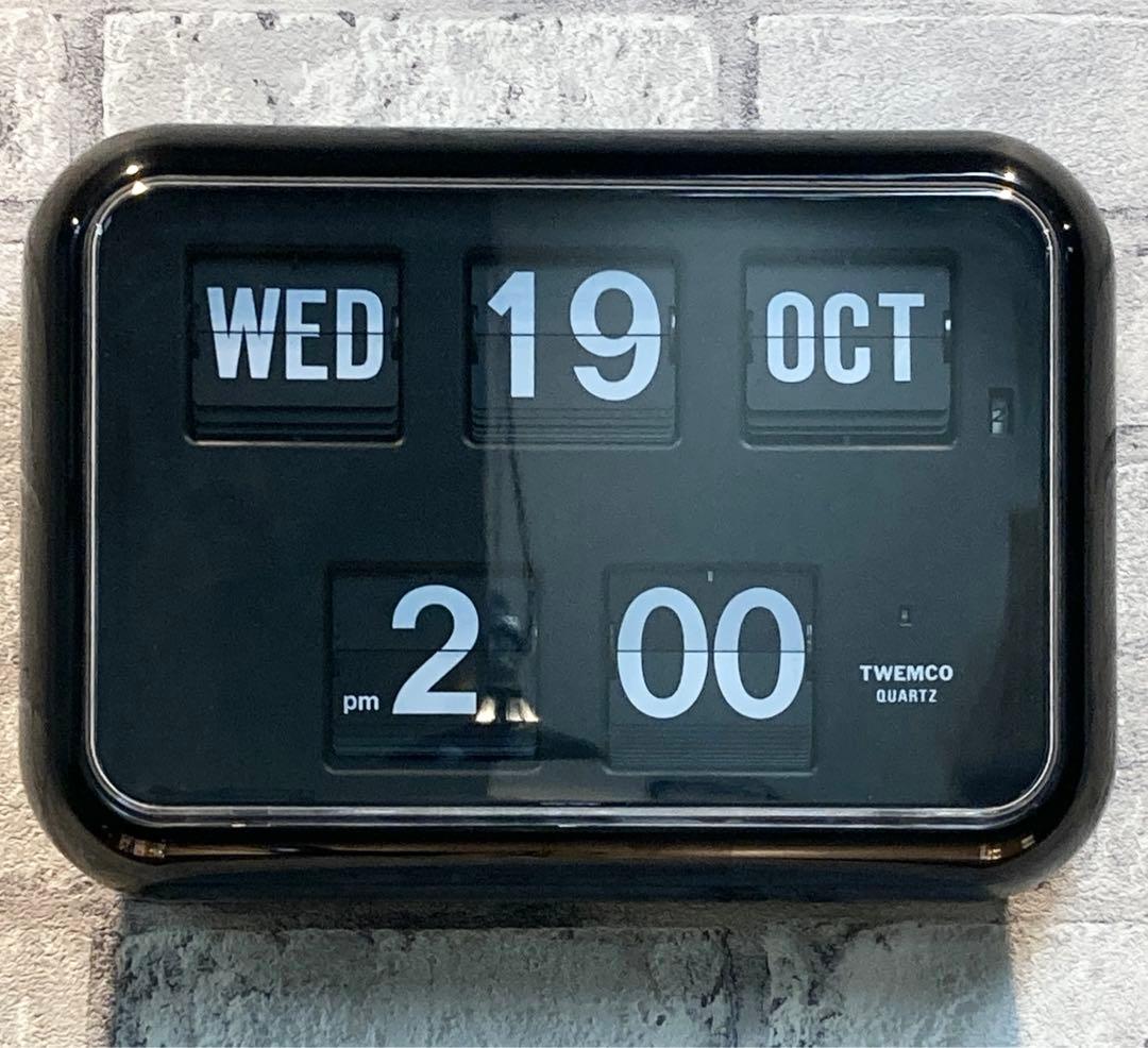 TWEMCO QD-35 パタパタ時計 ジャンク