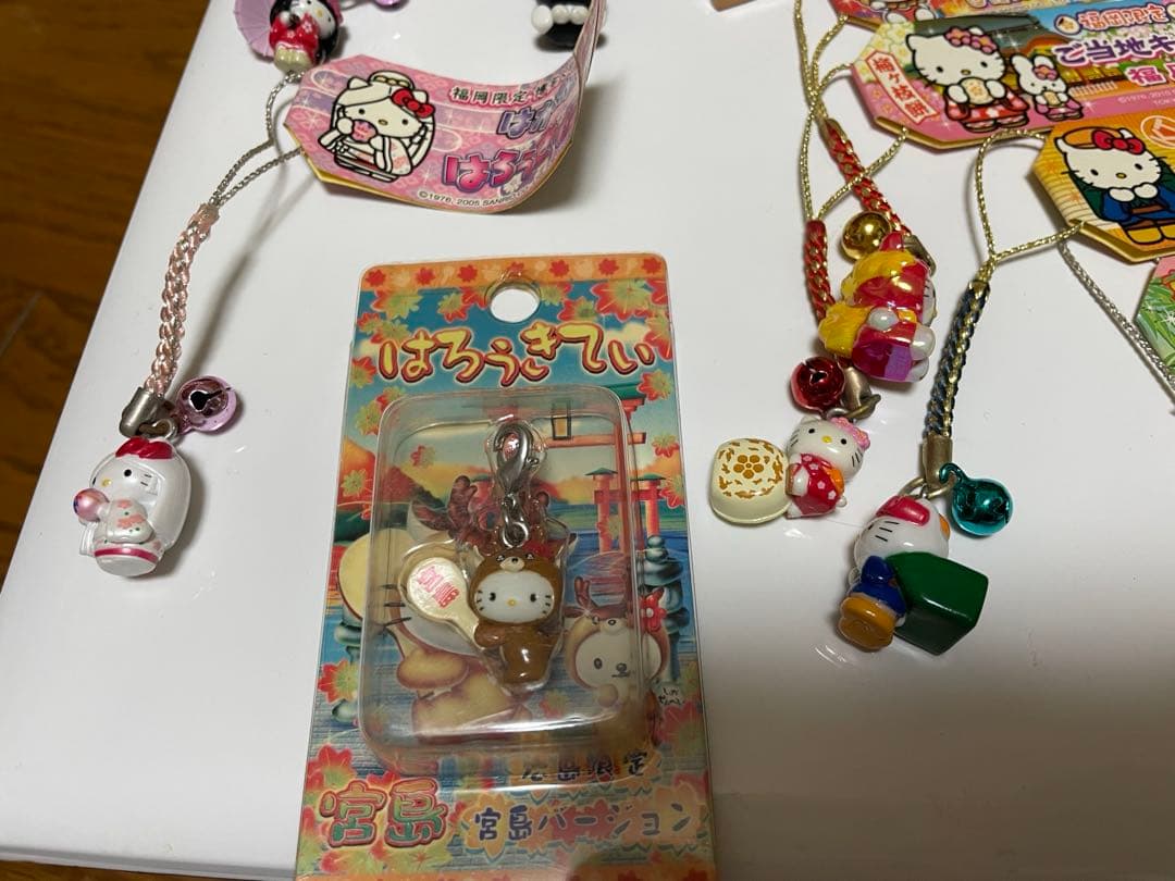 ハローキティ ご当地キティー キーホルダーセット全15個